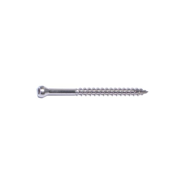 Saberdrive Deck Screw, #9 x 2-1/2 in, Stainless Steel, Trim Head, Torx Drive, 110 PK 50318 - main